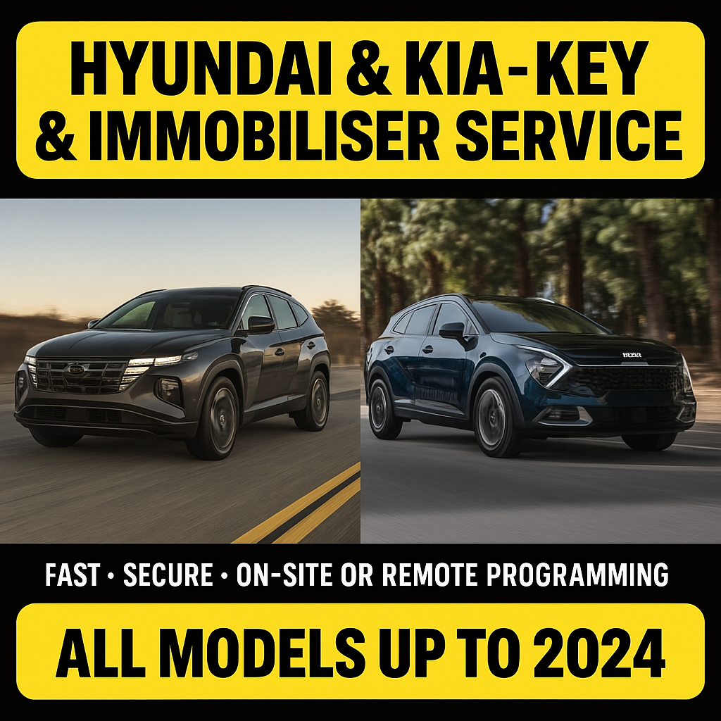 Immobiliser Pin Code - Key Code Service For Kia / Hyundai (USA Version)
