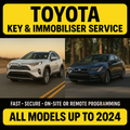 Immobiliser PIN Code Service For Toyota / Lexus