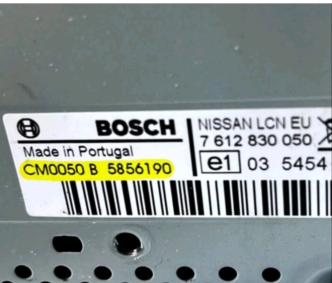 Nissan Radio Code Unlock – Enter Serial Number
