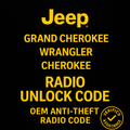 Jeep Radio Radio Code Unlock – Enter Serial Number