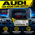 Audi Radio Code Unlock – Enter Serial Number