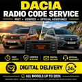Dacia Radio Code Unlock – Enter Serial Number